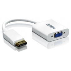 Aten Displayport/VGA adapter DisplayPort Male VGA HDB-15 Female Blanco (Espera 4 dias) en Huesoi