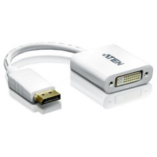 Aten DisplayPort/DVI Adapter DisplayPort Male DVI-I Female Blanco (Espera 4 dias) en Huesoi