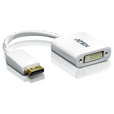 Aten DisplayPort/DVI Adapter DisplayPort Male DVI-I Female Blanco (Espera 4 dias) en Huesoi