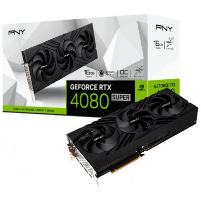 VGA PNY GEFORCE RTX 4080 SUPER 16GB GDDR6X VERTO 3xDP en Huesoi