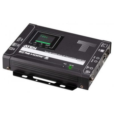 ATEN PREMIUM MODEL (CONSULTAR) TRUE 4K HDMI OVER IP TRANSMITTER WITH POE, USB PERIPHERAL SUPPORT AND IR / RS-232 / ETHERNET (WEBGUI) CONTROL AND DAISY-CHAINABLE (VE8962T-AT-G) (Espera 4 dias) en Huesoi ATEN PREMIUM MODEL (CONSULTAR) TRUE 4K HDMI OVER IP TRANSMITTER WITH POE, USB PERIPHERAL SUPPORT AND IR / RS-232 / ETHERNET (WEBGUI) CONTROL AND DAISY-CHAINABLE (VE8962T-AT-G) (Espera 4 dias) en Huesoi
