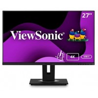 MONITOR VIEWSONIC 27" UHD IPS HDMI DP-INOUT USB-C RJ45 USB MULTI ERGO PIVOT en Huesoi