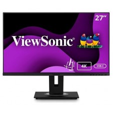 MONITOR VIEWSONIC 27" UHD IPS HDMI DP-INOUT USB-C RJ45 USB MULTI ERGO PIVOT en Huesoi