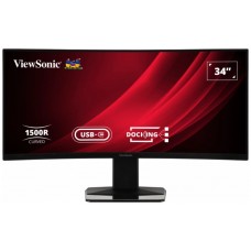 MONITOR VIEWSONIC 34" QHD CURVO HDMI DP 65W USB-C USB RJ45 MULTI AJUS.ALTURA en Huesoi