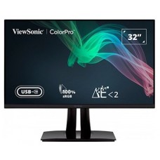 MONITOR VIEWSONIC 32" UHD IPS LED 2XHDMI DP-IN DP-OUT USB-C RJ45 AJUSTABLE en Huesoi