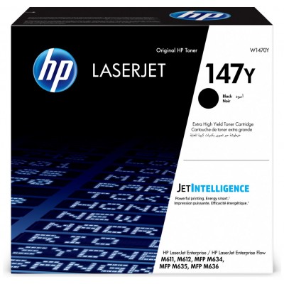 HP LaserJet M611,M612 Toner Negro 147Y en Huesoi