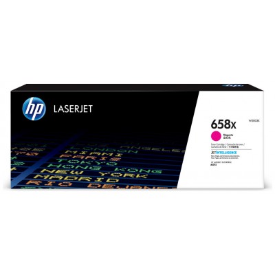 HP LaserJet Enterprise M751 Toner Magenta Alta 658X en Huesoi