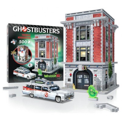 PUZZLE 3D CUARTEL DE LOS CAZAFANTASMAS 500 PIEZAS WREBBIT REDSTRING W3D-1018 (Espera 4 dias) en Huesoi