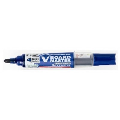 ROTULADOR PIZARRA VBOARD 1.8 PUNTA FIBRA AZUL PILOT WBMA-VBM-M-L-BG (MIN10) (Espera 4 dias) en Huesoi