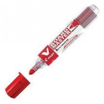 ROTULADOR PIZARRA VBOARD 1.8 PUNTA FIBRA ROJO PILOT WBMA-VBM-M-R-BG (MIN10) (Espera 4 dias) en Huesoi