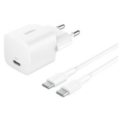 CARGADOR USB BELKIN WCA012KQ1MWH-B6 USB-C PD 25W + en Huesoi