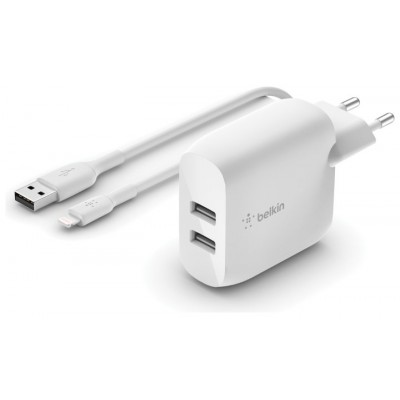 Belkin WCD001VF1MWH cargador de dispositivo m&oacute;vil Universal Blanco Corriente alterna Interior (Espera 4 dias) en Huesoi