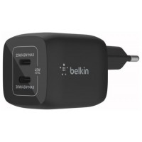 CARGADOR DE PARED BELKIN WCH011VFBK DOBLE USB-C GAN en Huesoi