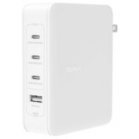 CARGADOR DE PARED BELKIN WCH014BTWH 3XUSB-C 1XUSB-A en Huesoi