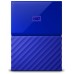 HDD EXTERNO WD 2.5 2 TB 3.0 MY PASSPORT WORLDWIDE BLUE (Espera 4 dias) en Huesoi