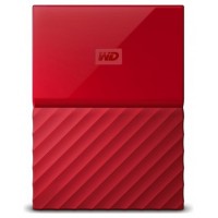 HDD EXTERNO WD 2.5 2 TB 3.0 MY PASSPORT WORLDWIDE RED (Espera 4 dias) en Huesoi