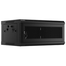 ARMARIO LANBERG MURAL RACK 19 4U 600X450 PUERTA PERFORADA FLAT PACK NEGRO en Huesoi ARMARIO LANBERG MURAL RACK 19 4U 600X450 PUERTA PERFORADA FLAT PACK NEGRO en Huesoi