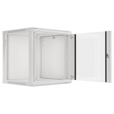 ARMARIO LANBERG MURAL RACK 10" 12U 600X600 FLAT PACK GRIS en Huesoi