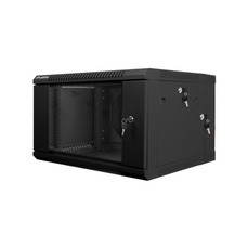 ARMARIO LANBERG MURAL DOBLE SECCION RACK 19" 6U/600X600 FLAT PACK NEGRO en Huesoi ARMARIO LANBERG MURAL DOBLE SECCION RACK 19" 6U/600X600 FLAT PACK NEGRO en Huesoi