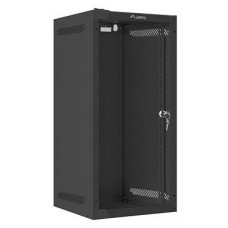 ARMARIO LANBERG MURAL RACK 10" 12U/280X310 FLAT PACK NEGRO PUERTA CRISTAL en Huesoi