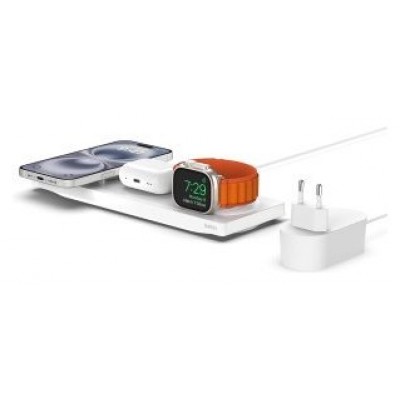 BASE DE CARGA INALAMBRICA BELKIN WIZ016VFWH MAGSAFE 3 en Huesoi