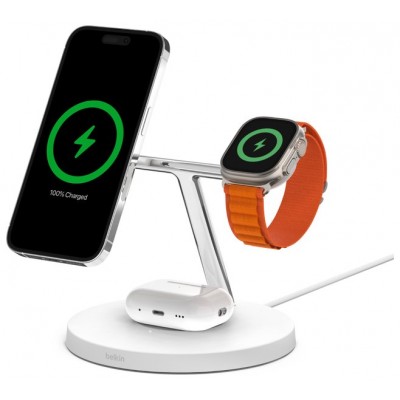 BASE DE CARGA POWERHOUSE BELKIN WIZ017VFWH APPLE en Huesoi