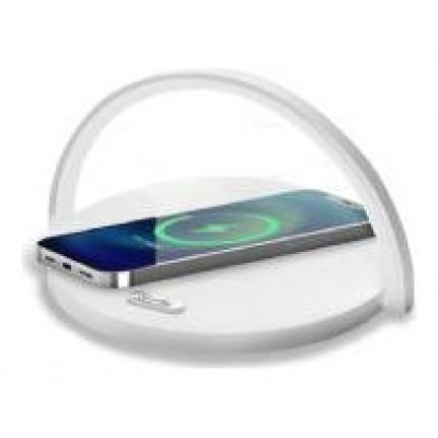 Celly Cargador inalambrico con Lampara Led blanco en Huesoi