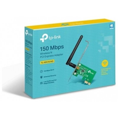 TARJETA RED WIFI TP-LINK TL-WN781ND PCI-E N/150MBPS (Espera 4 dias) en Huesoi