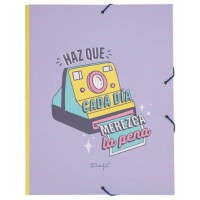 CARPETA SEPARADORA - HAZ QUE CADA DÍA MEREZCA LA PENA MR WONDERFUL WOA11105ES (Espera 4 dias) en Huesoi