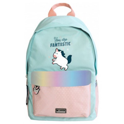 BACKPACK UNICORN - YOU ARE FANTASTIC MR WONDERFUL WOA11110EM (Espera 4 dias) en Huesoi