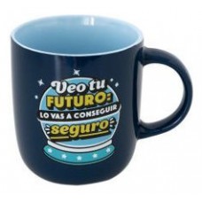 TAZA - VEO  TU  FUTURO: LO VAS A CONSEGUIR SEGURO MR.WONDERFUL WOA11290ES (Espera 4 dias) en Huesoi