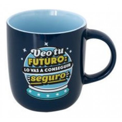 TAZA - VEO  TU  FUTURO: LO VAS A CONSEGUIR SEGURO MR.WONDERFUL WOA11290ES (Espera 4 dias) en Huesoi