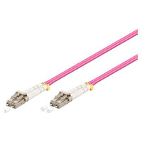WP FIBER OPTIC MULTIMODE PATCH CORD ,50/125 LC-LC, 7,5 MT. OM4 ,LSZH, VIOLET COLOR (Espera 4 dias) en Huesoi