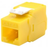 WP Keystone Cat. 6a UTP RJ45/Hembra Amarillo en Huesoi