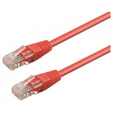WP WPC-PAT-6U010R cable de red 1 m Cat6 U/UTP (UTP) Rojo (Espera 4 dias) en Huesoi