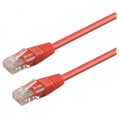 WP WPC-PAT-6U020R cable de red Rojo 2 m Cat6 U/UTP (UTP) (Espera 4 dias) en Huesoi
