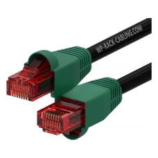 WP WPC-PAT-6U100BL-O cable de red Negro, Verde, Rojo 10 m Cat6 U/UTP (UTP) (Espera 4 dias) en Huesoi