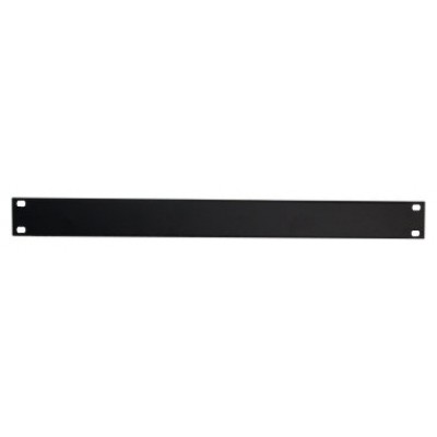 PANEL CIEGO WP 1U, NEGRO RAL9005 en Huesoi