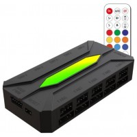 Keep Out Hub Ventiladores X-FHUB10 10 PORTS ARGB en Huesoi