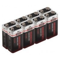 PILAS 6LR61 WARRIORS ALCALINA PACK DE 8 PILAS en Huesoi