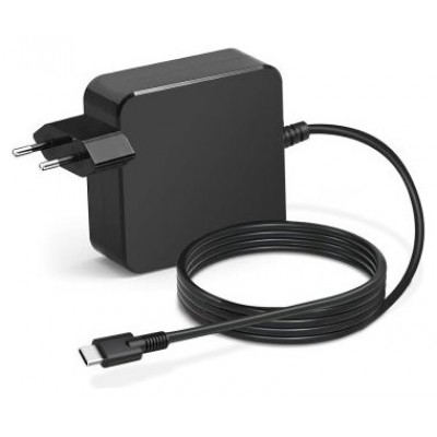 CARGADOR UNIVERSAL USB-C 65W cable 1,8m, Color Negro. en Huesoi