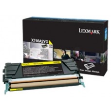 Lexmark X746, X748 Yellow Corporate Cartridge en Huesoi