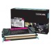 Lexmark X748 Cartucho de toner magenta Alto Rendimiento Retornable en Huesoi