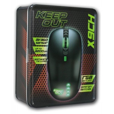 RATON GAMING LASER X9CH KEEPOUT (Espera 4 dias) en Huesoi