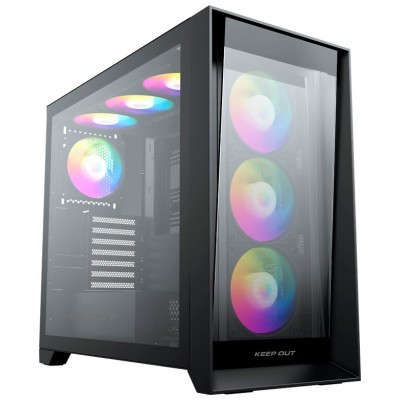 CAJA E-ATX TORRE KEEP OUT XC-911 PRO XL 3x3.5a€ en Huesoi
