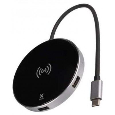 HUB 6 PUERTOS USB-C + Qi NEGRO XTORM (Espera 4 dias) en Huesoi