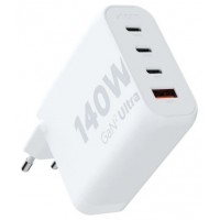 CARGADOR USB DE VIAJE/PARED 140W GAN2 ULTRA WALL 3x TYPE-C/USB 3.0 BLANCO XTORM (Espera 4 dias) en Huesoi