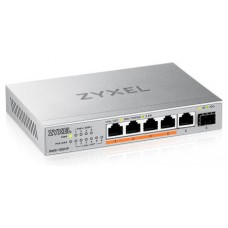 Zyxel XMG-105HP No administrado 2.5G Ethernet (100/1000/2500) Energía sobre Ethernet (PoE) Plata (Espera 4 dias) en Huesoi