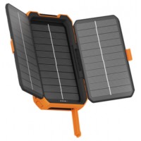 POWER BANK RUGERIZADO DE ENERGIA SOLAR XR-203 10000mAh NEGRO/NARANJA XTORM (Espera 4 dias) en Huesoi