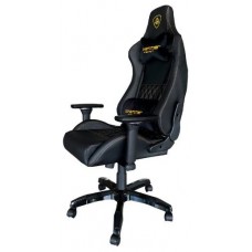 SILLA GAMER PRO KEEP OUT XSPRO HAMMER GOLD BLACK CUERO en Huesoi